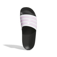 adidas Adilette Badslippers Kids Zwart Wit Roze