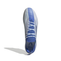 adidas X Speedflow.1 Gras Voetbalschoenen (FG) Wit Blauw