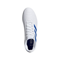 adidas PREDATOR 19.3 FG Voetbalschoenen Wit Blauw