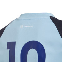 adidas Messi 10 Voetbalshirt Kids Blauw