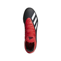 adidas X 18.3 Voetbalschoenen FG Zwart Wit Rood