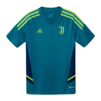 adidas Juventus Trainingsset 2022-2023 Kids Blauw Blauw