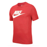 Nike NSW Icon Futura T-Shirt Rood Wit