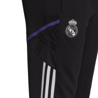 adidas Real Madrid Trainingsbroek 2022-2023 Zwart Wit Paars