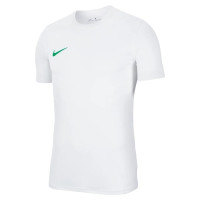 Nike Dri-FIT Park VII Kids Football Shirt White Green