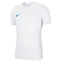 Nike Dri-FIT Park VII Kids Football Shirt White Blue