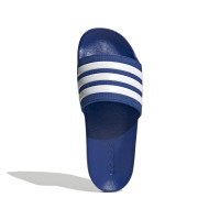 adidas Adilette Shower Badslippers Blauw Wit Blauw