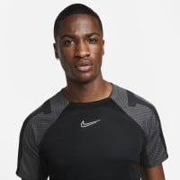 Nike Dri-Fit Strike 22 Trainingsshirt Zwart Donkergrijs Wit