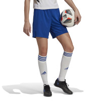 adidas Entrada 22 Women's Football Shorts Blue White