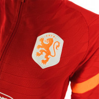 Nike Nederland Strike Trainingstrui 2022-2023 Dames Rood Oranje Wit
