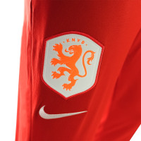 Nike Nederland Academy Pro Trainingsbroek KPZ 2022-2023 Dames Rood Oranje Wit