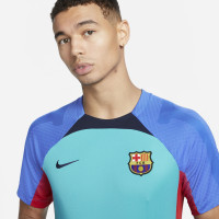 Nike FC Barcelona Strike Trainingsset 2022-2023 Turquoise Blauw Donkerblauw