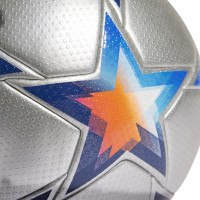adidas UEFA Women's Champions League Pro Void Voetbal Zilver Blauw Oranje
