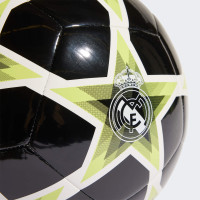 adidas UEFA Champions League Real Madrid Club Void Voetbal Zwart Wit Geel