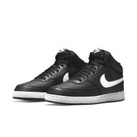 Nike Court Vision Mid Next Nature Sneakers Zwart Wit