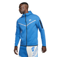 Nike Tech Fleece Trainingspak Blauw Wit