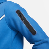 Nike Tech Fleece Vest Blauw Wit