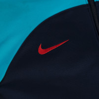 Nike FC Barcelona Strike Trainingspak 2022-2023 Kids (Kleuters) Donkerblauw Turquoise