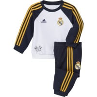adidas Real Madrid DNA Baby Joggingpak 2022-2023 Wit Donkerblauw
