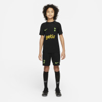 Nike Tottenham Hotspur Strike Trainingsbroekje 2022-2023 Kids Zwart Neon Geel