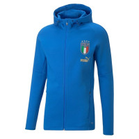 PUMA Italie Casual Trainingspak 2022-2024 Blauw Donkerblauw