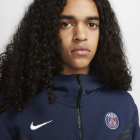 Nike Paris Saint-Germain Tech Fleece Windrunner 2022-2023 Donkerblauw Wit