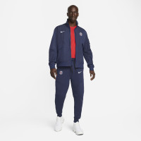 Nike Paris Saint-Germain Tech Fleece Jogger 2022-2023 Donkerblauw Wit