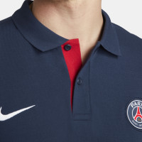 Nike Paris Saint Germain Polo Trainingsset 2022-2023 Donkerblauw Rood Wit
