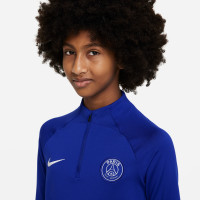 Nike Paris Saint-Germain Strike Trainingstrui 2022-2023 Kids Blauw Wit