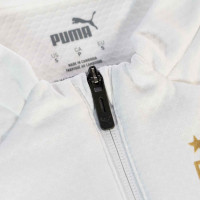 PUMA Uruguay 1/4 Zip Trainingspak 2022-2024 Wit Zwart Goud