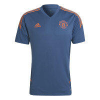 adidas Manchester United Trainingsshirt 2022-2023 Blauw