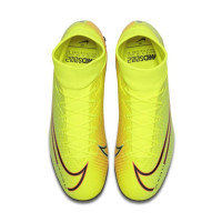 Nike Mercurial Superfly 7 Academy MDS Turf Voetbalschoenen (TF) Geel Blauw Roze