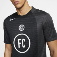 Nike F.C. AWAY Voetbalshirt Zwart Antraciet