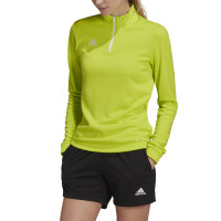 adidas Entrada 22 Training sweater 1/4-Zip Women's Light Green White
