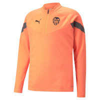 PUMA Valencia 1/4-Zip Trainingspak 2022-2023 Oranje Zwart