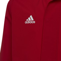 adidas Entrada 22 All-Weather Jack Kids Rood Wit