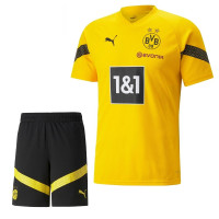 PUMA Borussia Dortmund Trainingsset 2022-2023 Geel Zwart