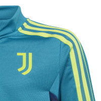 adidas Juventus Trainingstrui 2022-2023 Kids Blauw Geel