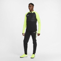 Nike Dry Academy Therma Padded Trainingspak Zwart Geel