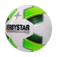 Derbystar Futsal Basic Pro TT Zaalvoetbal Wit Groen Maat 4