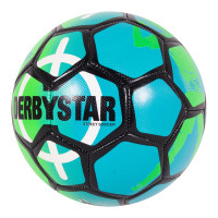 Derbystar Straatvoetbal Groen Blauw
