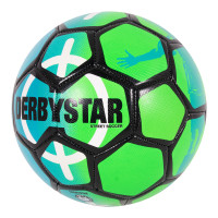 Derbystar Straatvoetbal Groen Blauw
