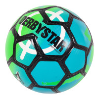 Derbystar Straatvoetbal Groen Blauw