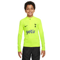 Nike Tottenham Hotspur Strike Trainingspak 2022-2023 Kids Neon Geel Zwart