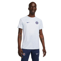 Nike Paris Saint-Germain Pre Match Trainingsshirt 2022-2023 Wit Donkerblauw