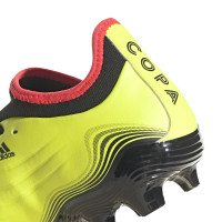 adidas Copa Sense.3 Gras Voetbalschoenen (FG) Geel Zwart Rood