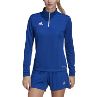adidas Entrada 22 Training sweater 1/4-Zip Women's Blue White