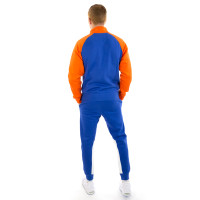 Nike NSW CE Trainingspak Fleece Blauw Wit Oranje