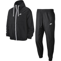 Nike NSW CE Hooded Trainingspak Woven Zwart Wit