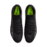 Nike Zoom Mercurial Superfly 9 Pro Gras Voetbalschoenen (FG) Zwart Grijs Neon Geel